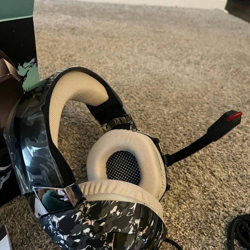 Pro Gaming Headset - camo gray